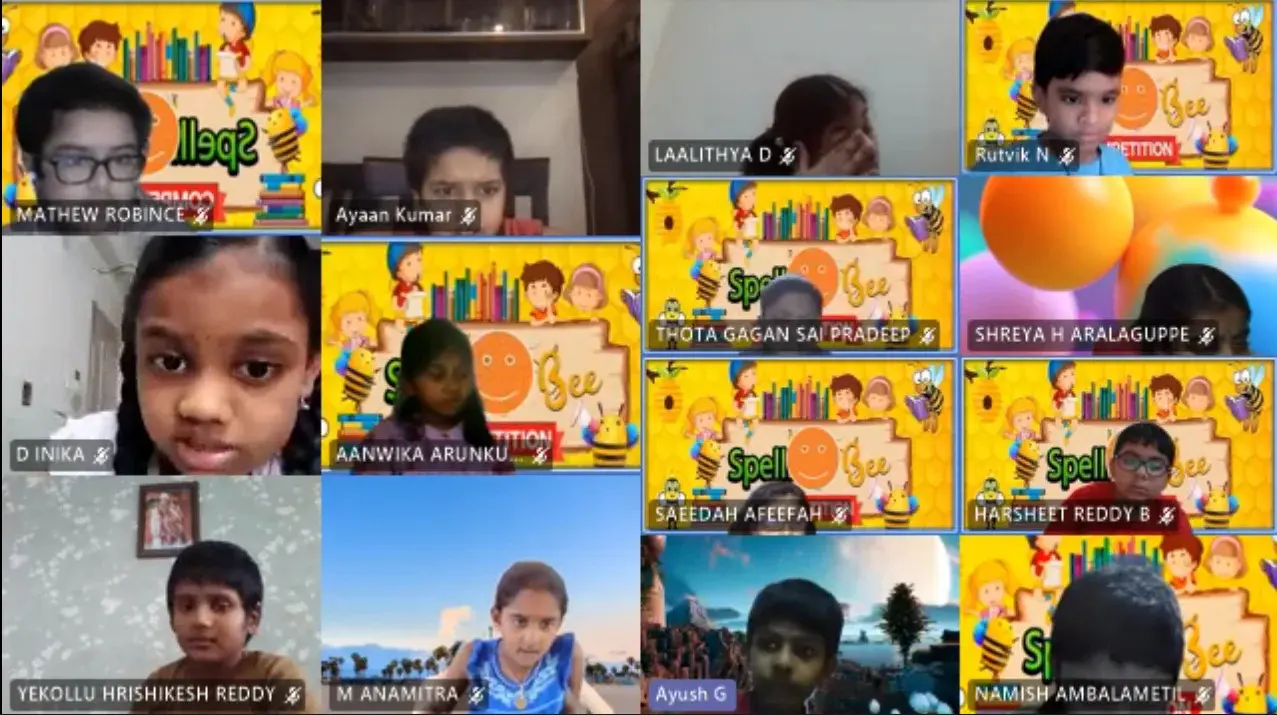 Spell Bee Activity - Presidency School Bangalore East