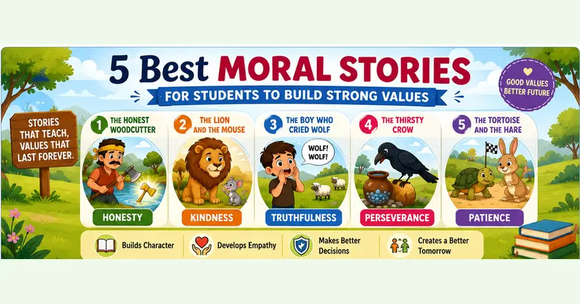 5 Best Moral Stories for students That Teach Life Values- Presidency School Bangalore East.