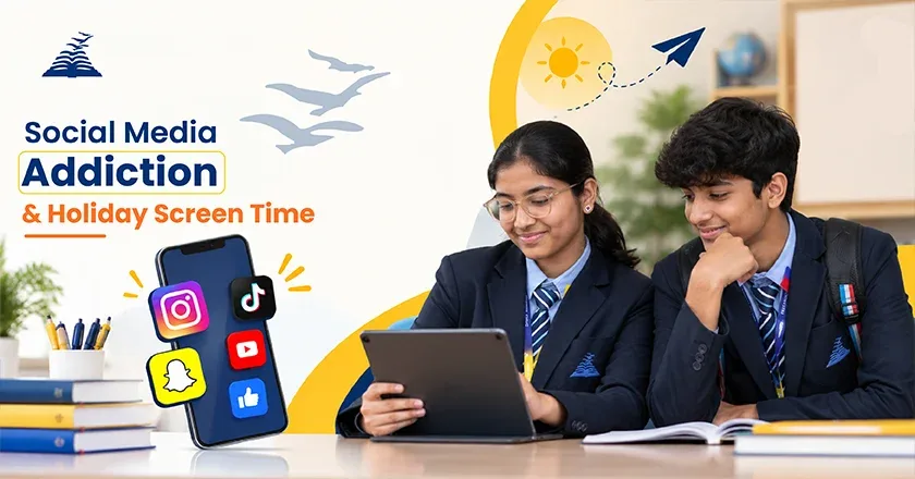 Social Media Addiction in Students & Holiday Screen Time - Presidency School Bangalore East.
